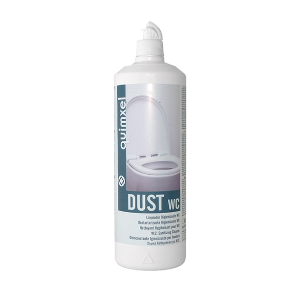 DUST WC botella 1 litro. Limpiador químico W.C.                                                                                                                                                                                              